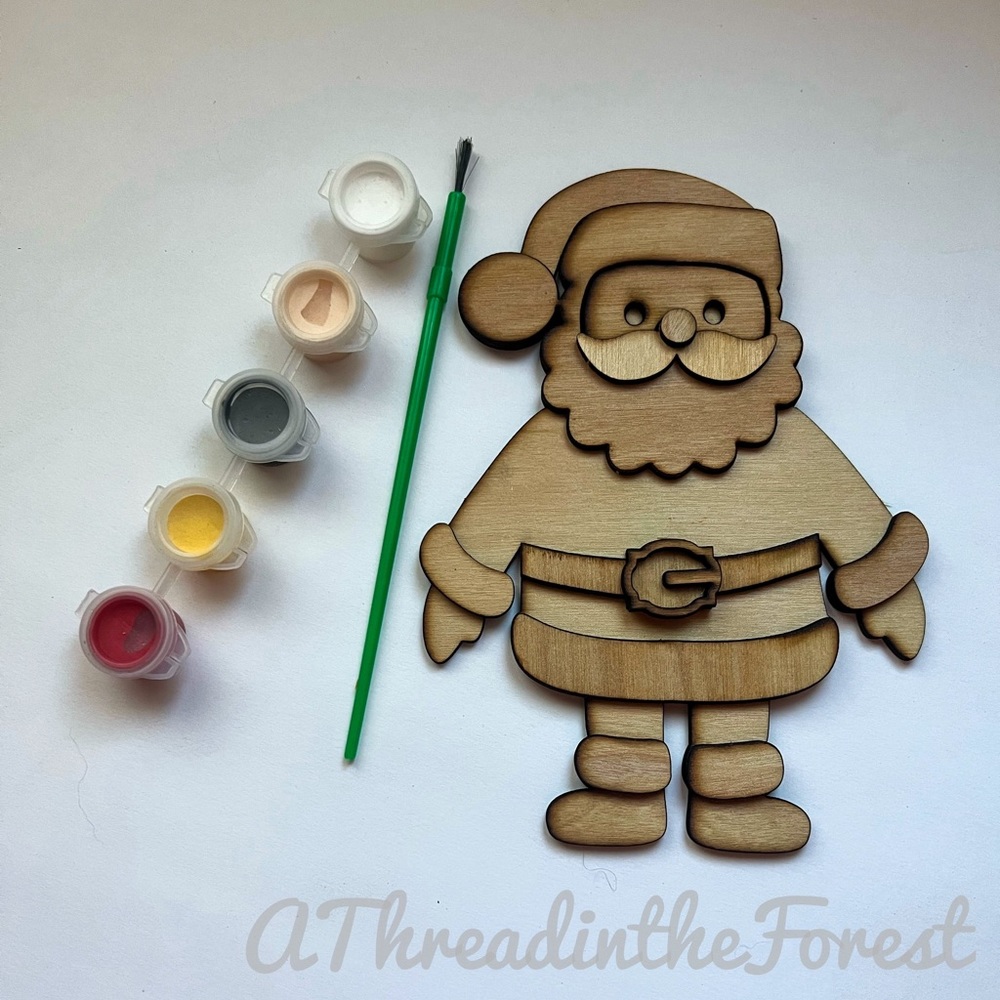 Santa Paint Kit